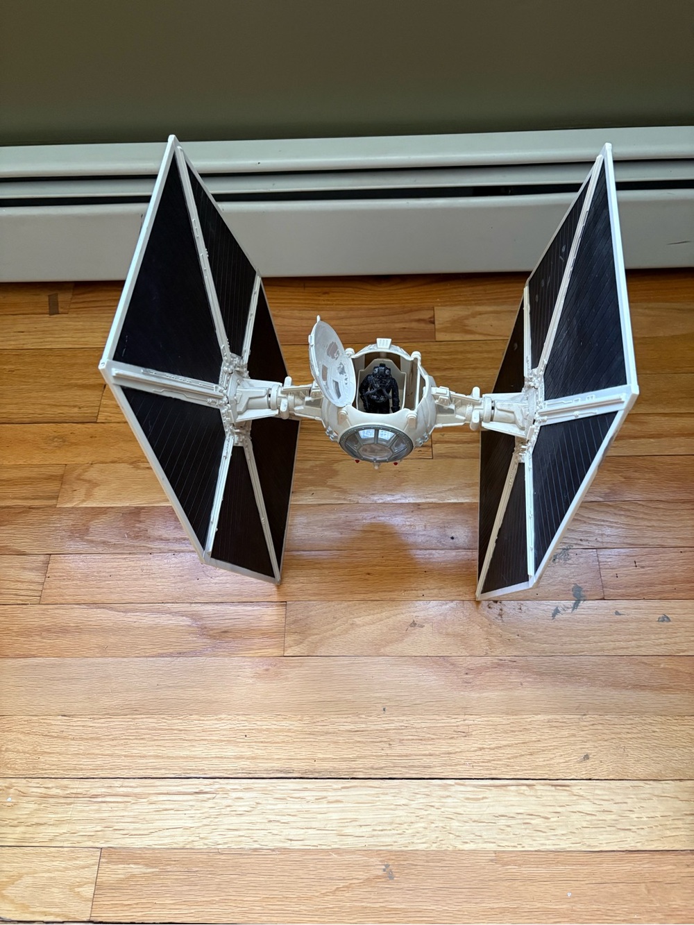 Star Wars TIE Fighter Toy - White and Black